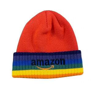 Amazon Rainbow Pride Employee Beanie
